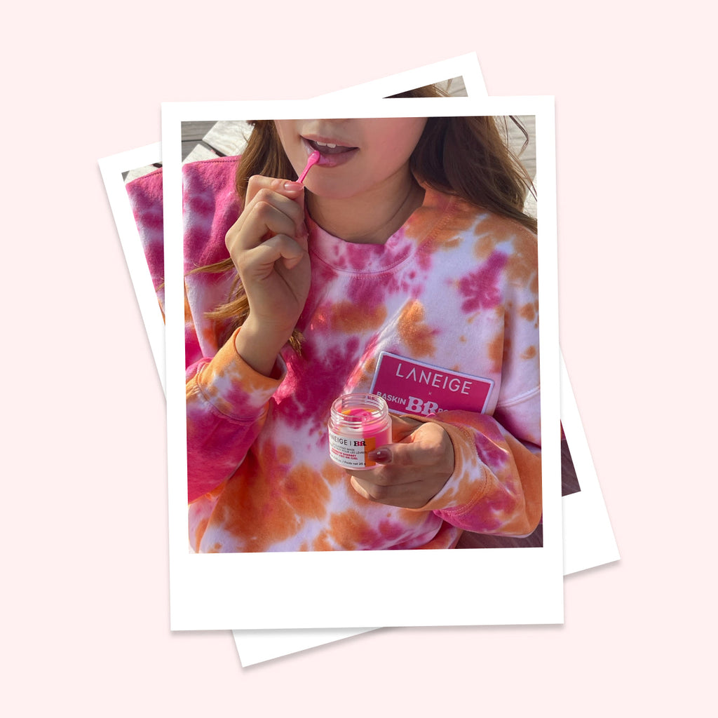 LANEIGE x Baskin-Robbins™ Tie-Dye Crewneck